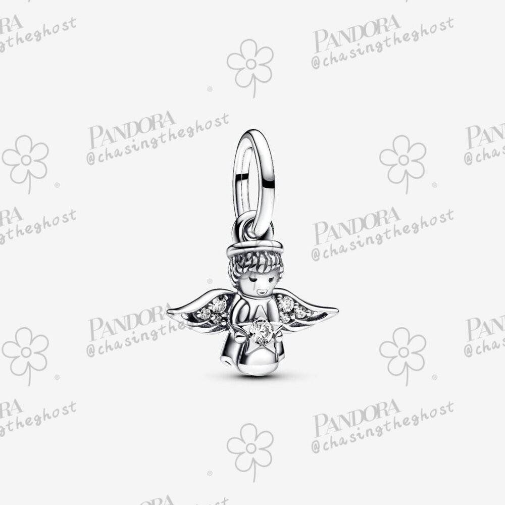Pandora Sparkling Angel Dangle Charm
